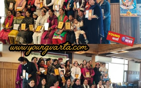 समाज में उत्कृष्ट कार्य करने वाली 51 महिलाएं सशक्त नारी सम्मान से सम्मानित