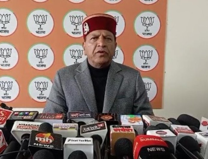 बजट पर जनता को गुमराह कर रही है कांग्रेस सरकार , केंद्र ने हिमाचल के लिए किए बेहतरीन प्रावधान : डॉ. बिंदल