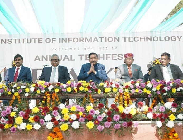 उपमुख्यमंत्री ने आईआईआईटी ऊना के वार्षिक टेक्निकल फेस्टिवल ‘मेराकी-2026’ का किया शुभारंभ