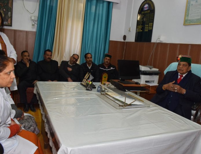 कथेड़ में निर्माणाधीन अस्पताल बनेगा समूचे क्षेत्र की जीवन रेखा : डॉ. शांडिल