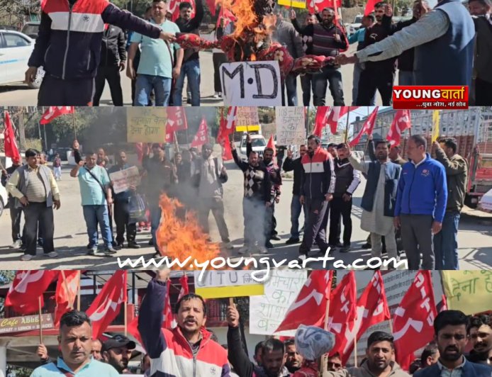 कल शिमला में जुटेंगे प्रदेश भर के 102 और 108 एंबुलेंस कर्मचारी , नाहन में शव यात्रा निकालकर फूंका एनएचएम का पुतला 