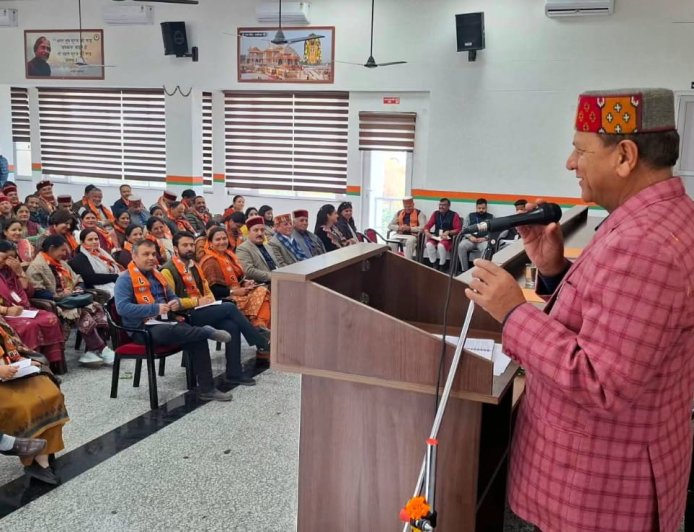 पंडित दीनदयाल उपाध्याय महा-प्रशिक्षण अभियान से भाजपा संगठन होगा और मजबूत : डॉ बिंदल