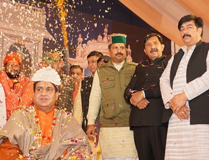 उपमुख्यमंत्री ने डेरा बाबा श्री रुद्रानंद आश्रम में नवाया शीश