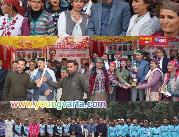 वाईसीसी गेहल ने जीती हाटी क्रिकेट चैंपियनशिप क्रिकेट उद्योग मंत्री हर्षवर्धन चौहान ने विजेताओं को किया पुरस्कृत