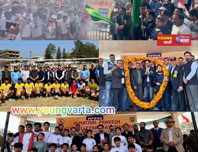 युवा साथी नशे को नकारेंगे , खेलों को स्वीकारेंगे , अंडर-21 यूथ वॉलीबॉल और मिनी हाफ मैराथन में बोले , अनुराग ठाकुर