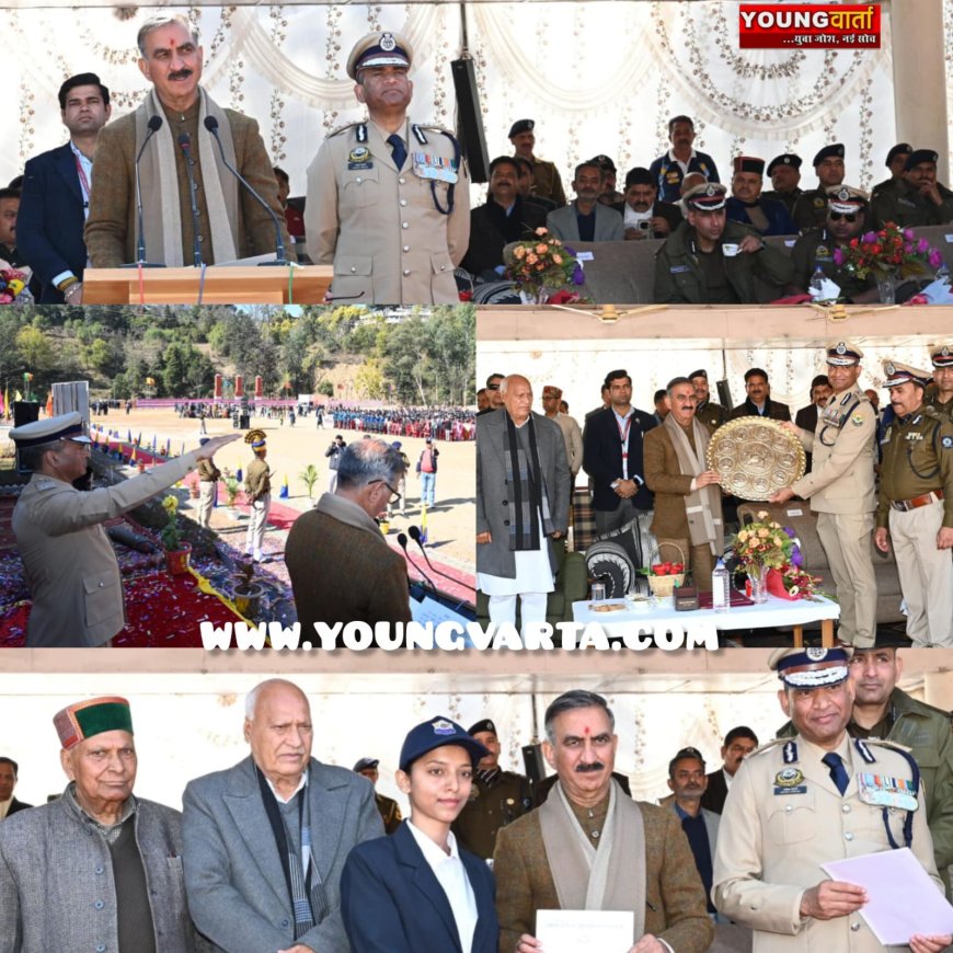 हिमाचल पुलिस सबसे आधुनिक, तेज और भरोसेमंद पुलिस , दो महीनों में की जाएगी 800 कांस्टेबलों की भर्ती : मुख्यमंत्री