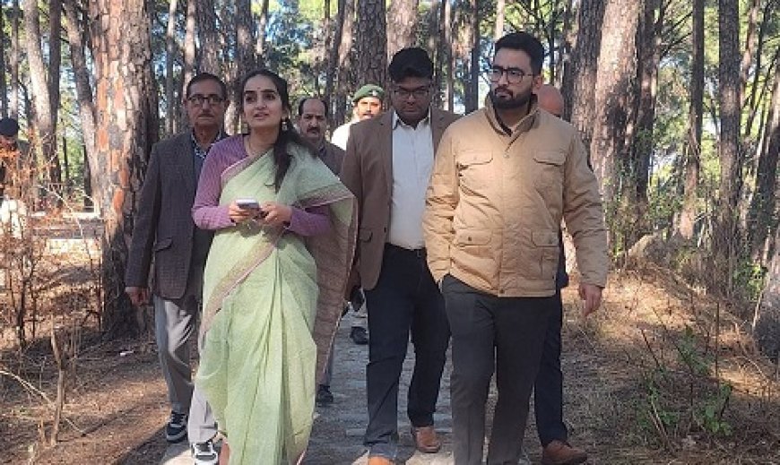 हीरानगर के पार्क में किया जाएगा विभिन्न सुविधाओं का विस्तार : गंधर्वा राठौड़