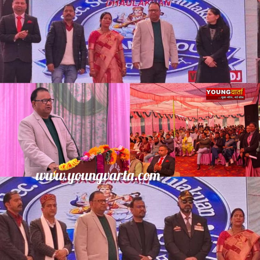 ब्रिलिएंट माउंट सीनियर सेकेंडरी स्कूल के वार्षिक समारोह में छात्रों ने बिखरे संस्कृति के रंग 