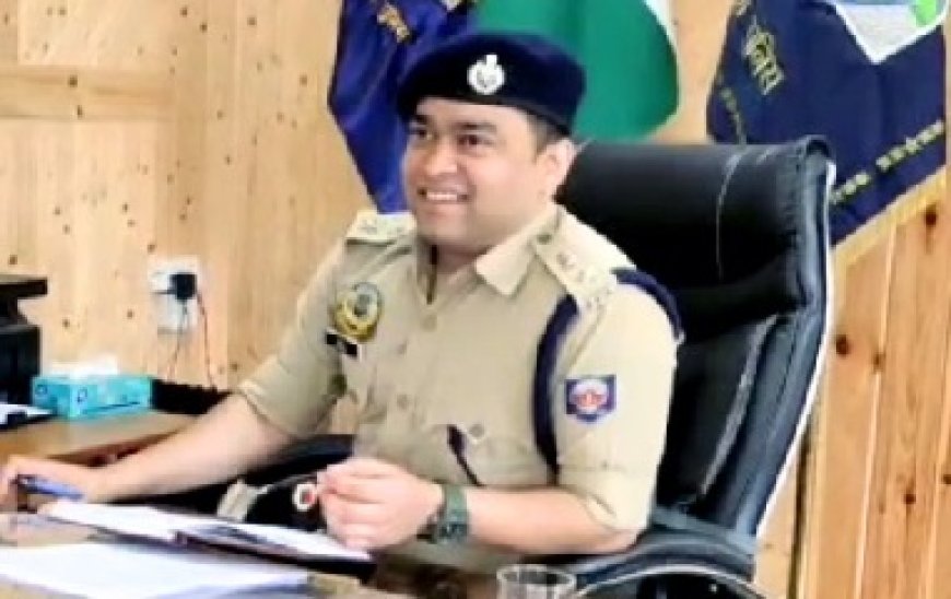प्रदेश कैडर के आईपीएस अधिकारी गौरव सिंह ने शिमला के नए वरिष्ठ पुलिस अधीक्षक के रूप में संभाला कार्यभार  