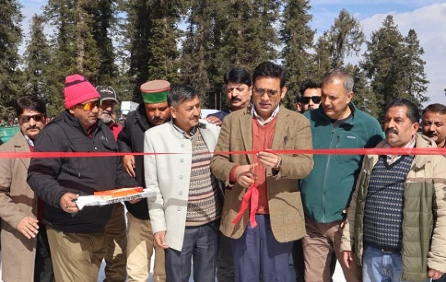 आर.एस. बाली ने नारकंडा में 3 दिवसीय स्की स्नोबोर्ड चैंपियनशिप का किया शुभारम्भ