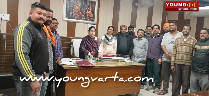 सीताराम अध्यक्ष और शुभम रेहड़ी फड़ी यूनियन पांवटा साहिब के  उपाध्यक्ष  मनोनीत 