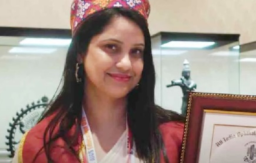 उपलब्धि : हिमाचल की पहली महिला रेटिना गोल्ड मेडलिस्ट बनी गगल की रहने वाली डॉ. मनु शर्मा