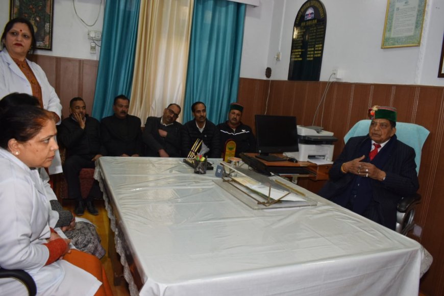 कथेड़ में निर्माणाधीन अस्पताल बनेगा समूचे क्षेत्र की जीवन रेखा : डॉ. शांडिल