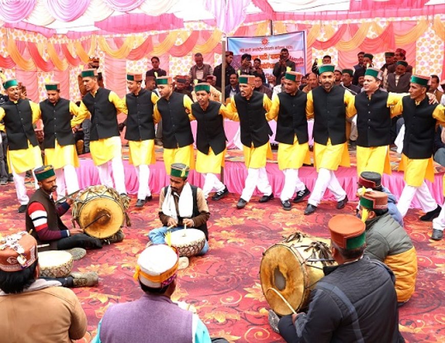 वाद्य यंत्र व देवलु नाटी प्रतियोगिता के दूसरे दिन भी गूंजा देवधुन का उल्लास