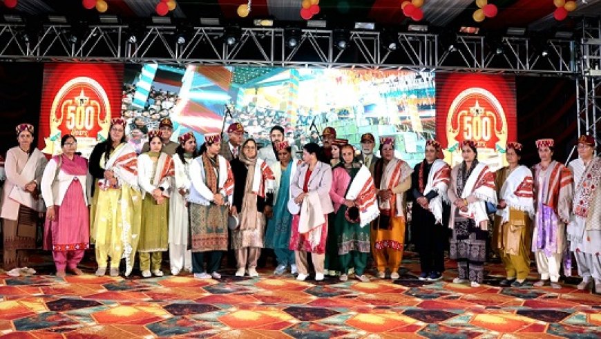 अंतरराष्ट्रीय महाशिवरात्रि महोत्सव की चौथी सांस्कृतिक संध्या में वीर नारियों व वीर माताओं को किया सम्मानित