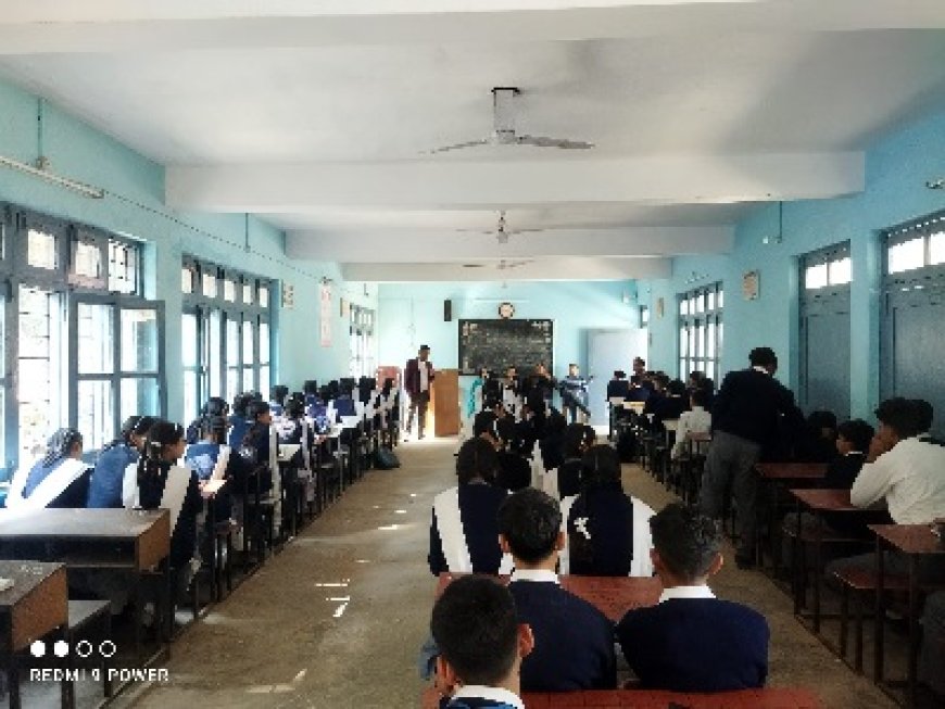 राजकीय वरिष्ठ माध्यमिक विद्यालय बनकला  में “समय प्रबंधन” पर अतिथि व्याख्यान आयोजित