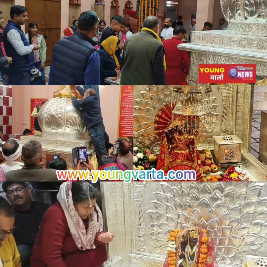 125 किलो चांदी और आठ तोला सोने से बने कालीस्थान मंदिर के गर्भगृह में विराजमान हुई मां काली