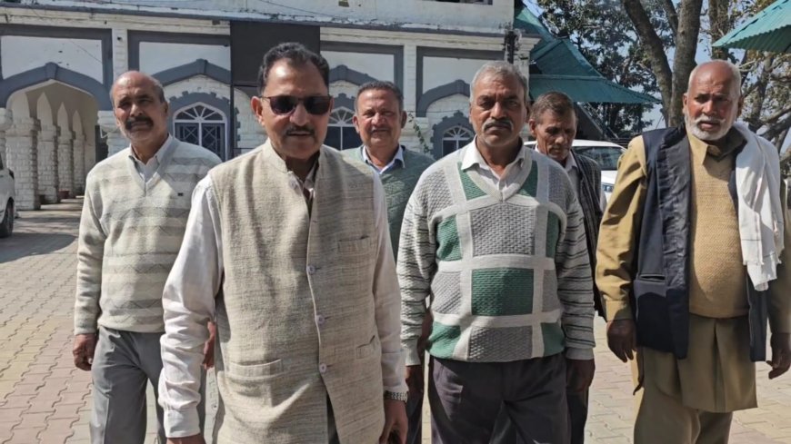 जिला परिषद वार्ड का नाम बदले जाने पर जताई आपत्ति , भंगानी वार्ड के लोगों ने डीसी प्रियंका वर्मा से की मुलाकात