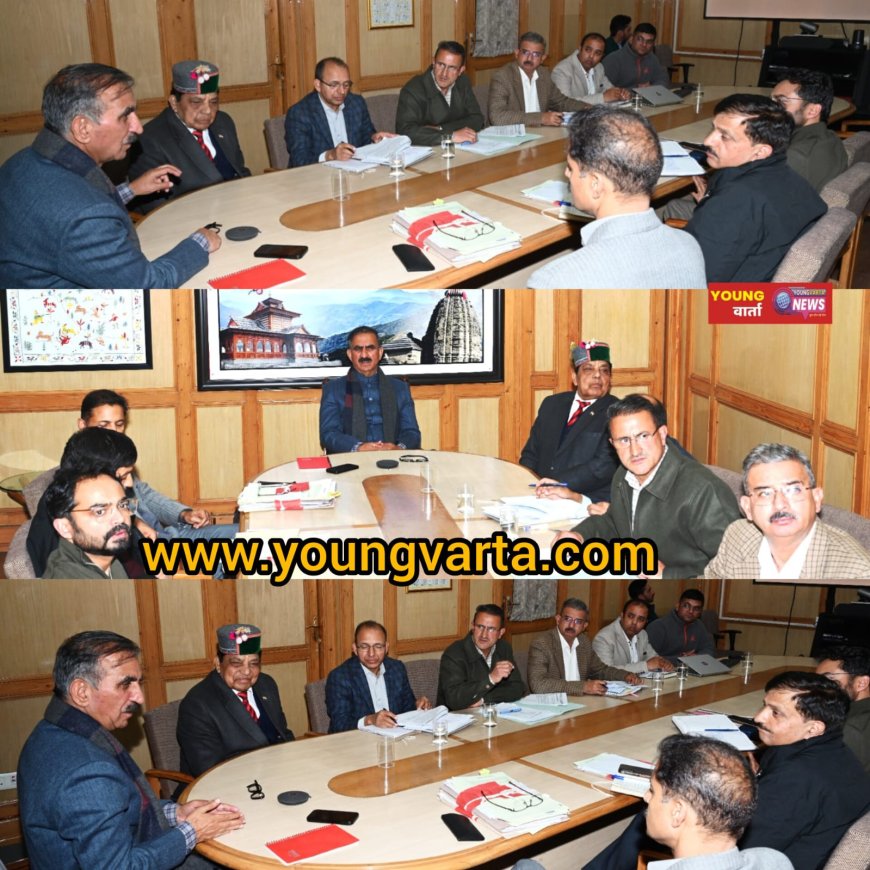 किसी भी पात्र व्यक्ति की सामाजिक सुरक्षा पेंशन नहीं होगी बंद , मुख्यमंत्री सुक्खू ने दिए निर्देश 