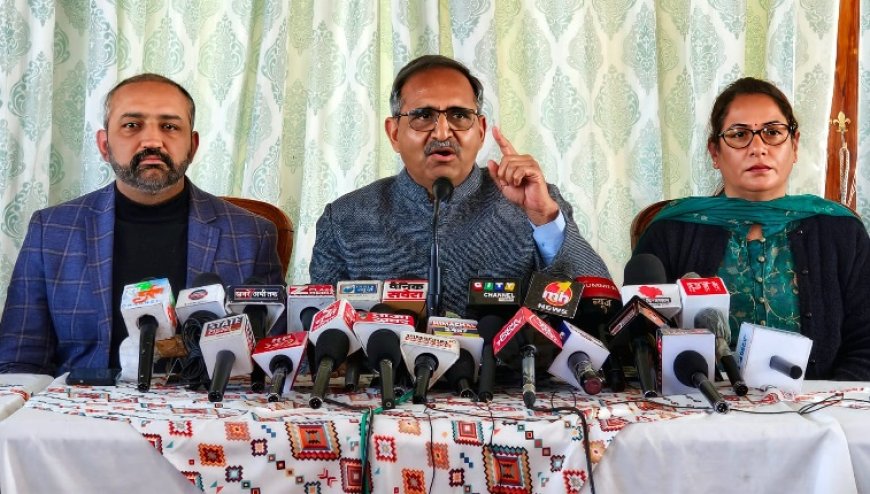 मुख्यमंत्री कार्यालय की भूमिका की हो निष्पक्ष जांच, एआई समिट प्रकरण के सूत्रधार स्वयं मुख्यमंत्री  : रणधीर शर्मा