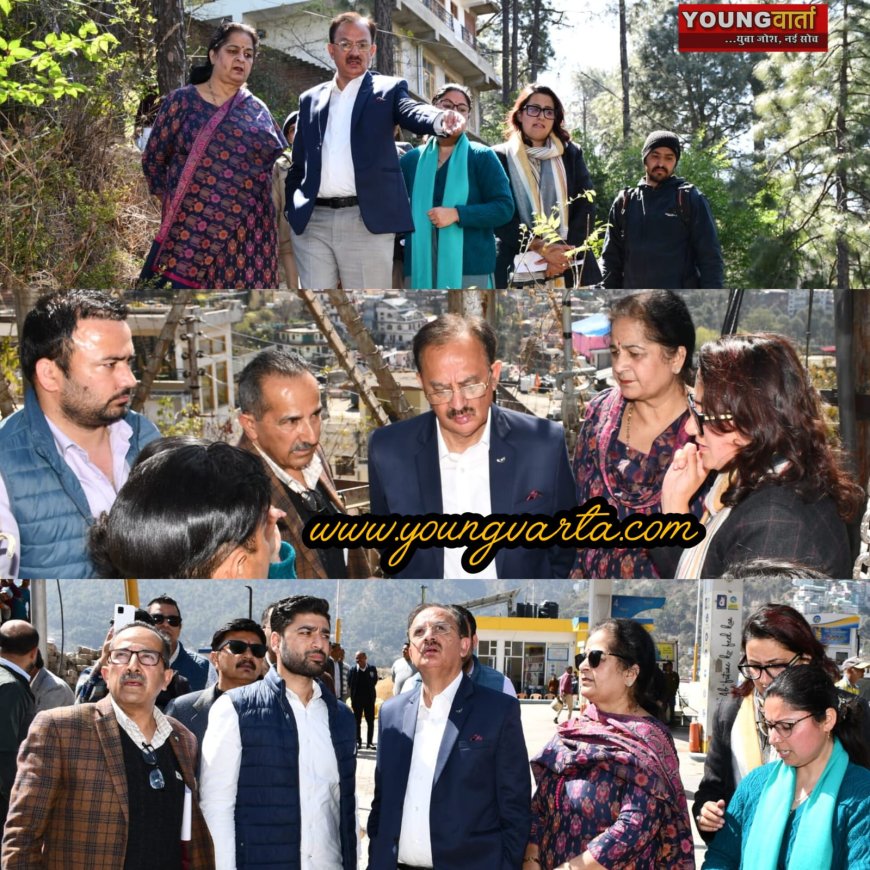 उद्योग मंत्री ने नुकसान दायक वृक्षों को हटाने के लिए प्रस्तावित स्थलों का किया निरीक्षण