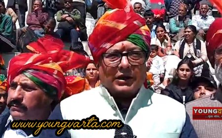 राज्यस्तरीय होली महोत्सव में आकर्षण का केंद्र रही गद्दियाली नाटी , विधायक आशीष बुटेल ने किया शुभारम्भ 