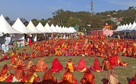 होली उत्सव में दिख रही हमीरपुर की लोक संस्कृति की शानदार झलक