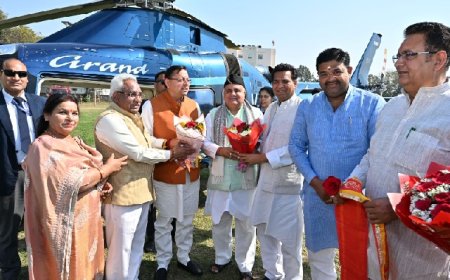 सीएम पुष्कर सिंह धामी ने हरिद्वार के बैरागी कैंप में अमित शाह के प्रस्तावित भ्रमण कार्यक्रम की तैयारियों का किया निरीक्षण  