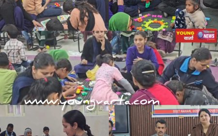 समग्र शिक्षा अभियान के तहत विशेष बच्चों के लिए लगा कैंप , दो दिवसीय शिविर में जिला के 60 बच्चों ने लिया हिस्सा