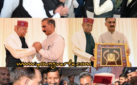 राज्य सरकार ने राज्यपाल शिव प्रताप शुक्ल के सम्मान में आयोजित किया विदाई समारोह