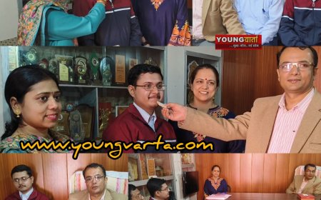 एसवीएन के पूर्व छात्र सुशांत चौहान ने पास की UPSC की परीक्षा , दूसरे अटेम्प्ट में हासिल किया 559 वां रैंक