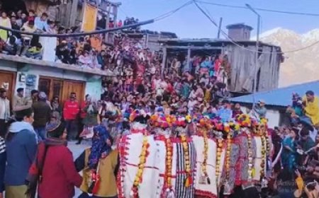 किन्नौर के कल्पा गांव में ऐतिहासिक राउलाने उत्सव धूमधाम से आयोजित, देशभर से पहुंचे हजारों ब्लॉगर और रिसर्च स्कॉलर 