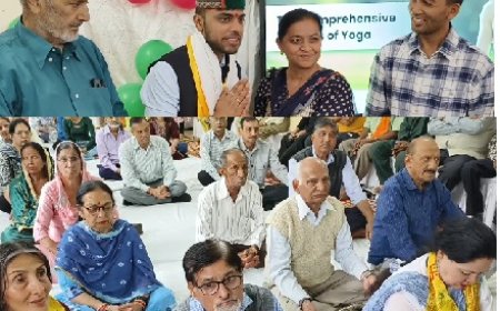 नाहन में वरिष्ठ नागरिकों के लिए 6 दिवसीय कार्यशाला का आईएएस अधिकारी द्विज गोयल ने किया शुभारंभ