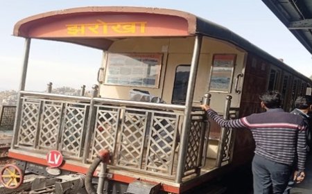 विश्व धरोहर में शामिल कालका-शिमला रेलवे ट्रैक पर झरोखा कोच का ट्रायल सफल 