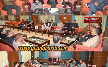 बीजेपी नेताओं ने बनाई कांग्रेस सरकार को घेरने की रणनीति , विली पार्क भाजपा विधायक दल की बैठक