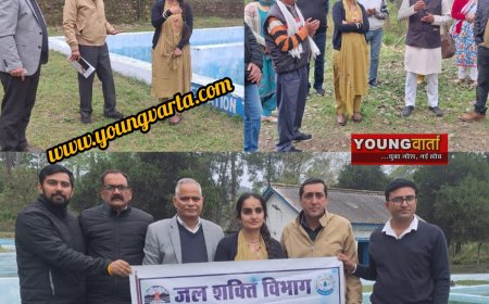 अचानक विकास कार्यों के निरीक्षण के लिए गांवों में पहुंचीं डीसी , मनरेगा सहित कई  निर्माण कार्यों का किया निरीक्षण