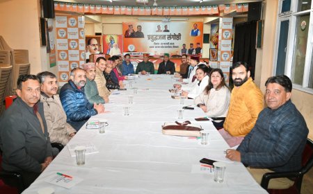 जयराम ठाकुर और डॉ. राजीव बिंदल की अध्यक्षता में भाजपा ने तैयार की आगामी कार्यक्रमों की रूपरेखा