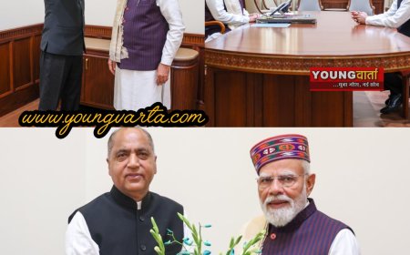 अनाथ और विधवा सेस जुटाकर सरकार चलाना चाहती है कांग्रेस , दिल्ली में प्रधानमंत्री नरेंद्र मोदी से मिले जयराम ठाकुर