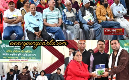 प्राकृतिक खेती को बढ़ावा दे रही प्रदेश सरकार , बजट में बढ़ाया समर्थन मूल्य : संजीव गुलेरिया