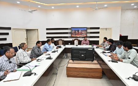 गंगा संरक्षण समिति की 71वीं बैठक जिलाधिकारी मयूर दीक्षित के निर्देशन में प्रभागीय वनाधिकारी स्वप्निल अनिरुद्ध की अध्यक्षता में आयोजित