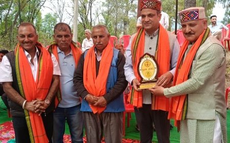 नशा निवारण बोर्ड के संयोजक एवं सलाहकार  नरेश ठाकुर ने पक्का भरो के छिंज मेले का किया शुभारंभ