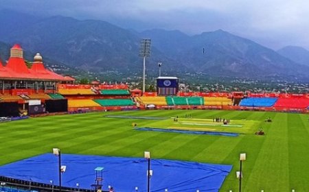 अंतरराष्ट्रीय क्रिकेट स्टेडियम धर्मशाला में इंडियन प्रीमियर प्रीमियर लीग के सत्र की सुनाई देने लगी गूंज 