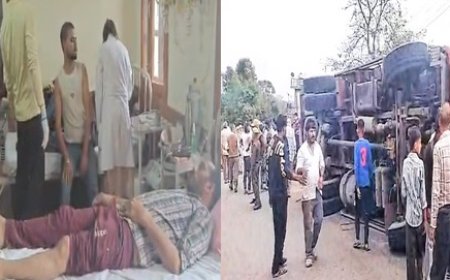 ज्वालाजी मंदिर में लंगर सेवाकर लौट रहे श्रद्धालुओं से भरा एक ट्रक पलटा,हादसे में करीब 10 श्रद्धालु घायल