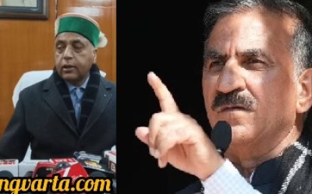 हिमकेयर योजना पर सियासत तेज, जयराम ठाकुर ने उठाए गंभीर सवाल,CM बोले 1100 करोड़ नहीं, 100 करोड़ का संभावित घोटाला 