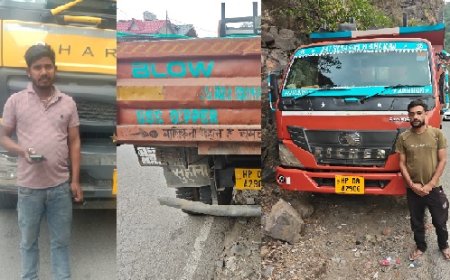 सिरमौर पुलिस की अवैध खनन के खिलाफ बड़ी कार्रवाई, 42 वाहनों के किये चालान 