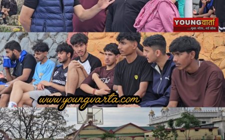 बास्केटबॉल के अंडर-19 बॉयज एंड गर्ल्स के ट्रायल में पहुंचे 40 खिलाड़ी , चयनित टीम राज्यस्तरीय प्रतियोगिता में लेंगे भाग