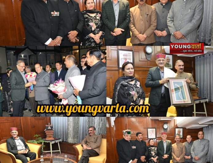 शिमला में पहुंचे हिमाचल के नए राज्यपाल कविन्द्र गुप्ता , गर्मजोशी से किया स्वागत , कल लेंगे पद और गोपनीयता की शपथ