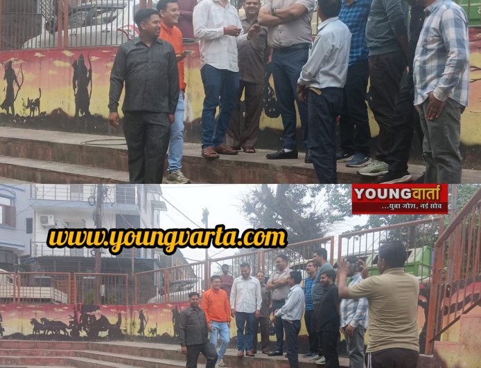 कुंभ मेला के लिए पौराणिक भीमगोडा कुंड के सौंदर्यीकरण को लेकर मेलाधिकारी ने तकनीकी टीम के साथ किया निरीक्षण