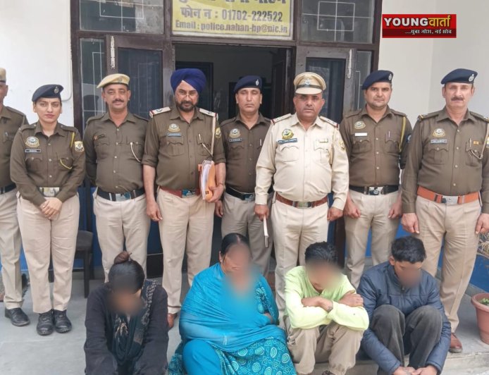 चिट्टे की खेप के साथ चार आरोपी गिरफ्तार , नशा तस्करों में दो महिलाएं भी शामिल