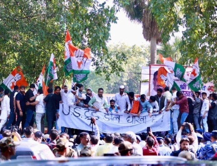 अमेरिका के साथ ट्रेड डील को लेकर युवा कांग्रेस का हमला, 16 मार्च को दिल्ली में प्रदर्शन